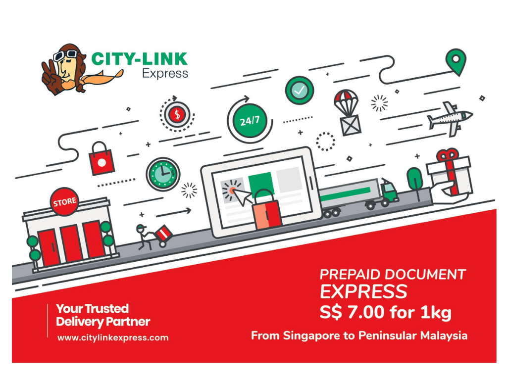 Cover of Singapore Prepaid Parcel Booklet